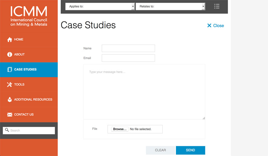 icmm case studies screenshot